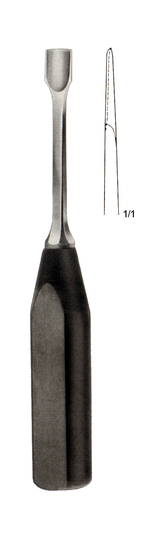 LEXER OSTEOTOM 7 MM 22 CM